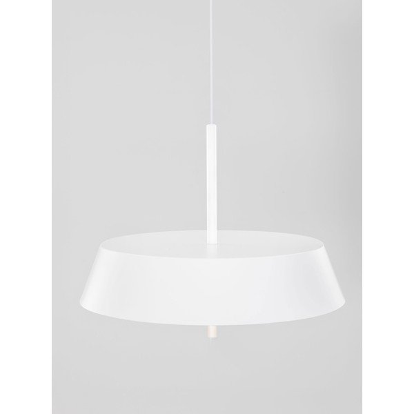 Lampadario LED bianco in alluminio con intensità regolabile ø 45 cm Velio – Nova Luce-image-4