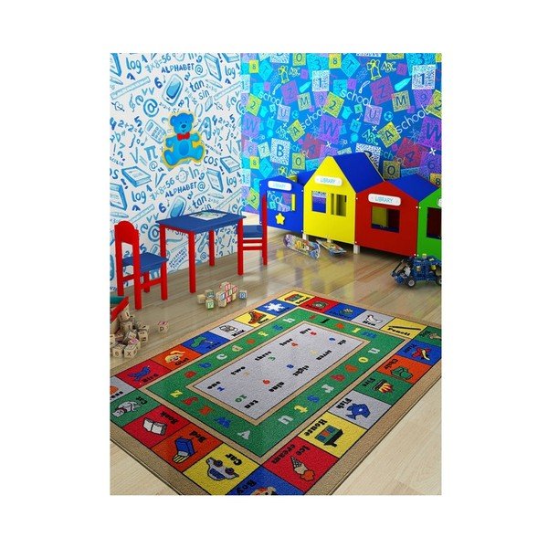 Tappeto per bambini Lezione, 100 x 150 cm - Confetti