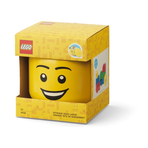 Scatola di plastica per bambini Head - LEGO®-image-2