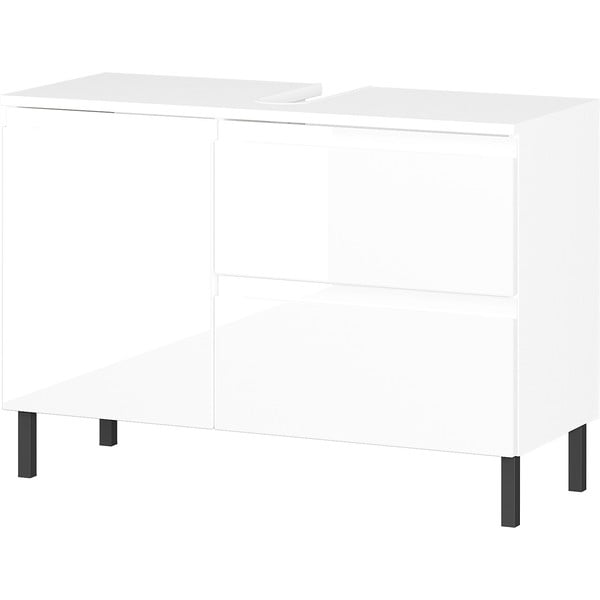 Mobile bianco sotto il lavabo 80x56 cm Salinas - Germania-image-2