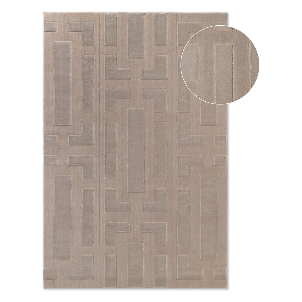 Tappeto beige 200x280 cm Perles Onyx – Elle Decoration | Tappeti