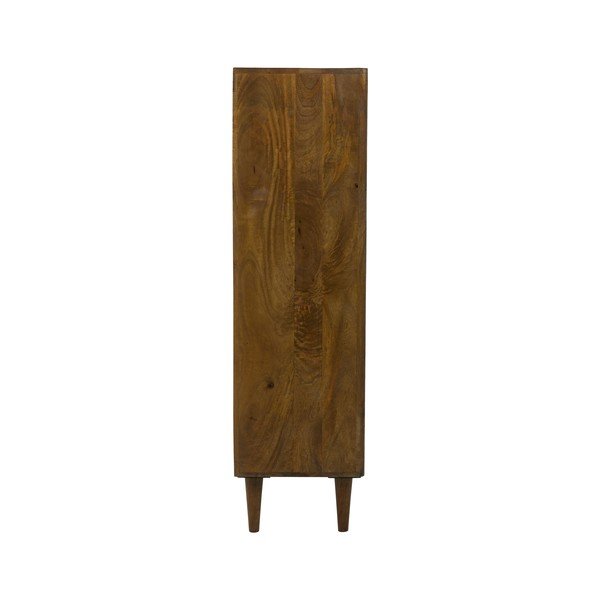 Vetrina in legno di mango marrone 58x180 cm Mocu - Light & Living-image-3