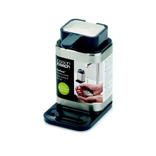 Superficie dell'erogatore di sapone in acciaio inox - Joseph Joseph-image-2