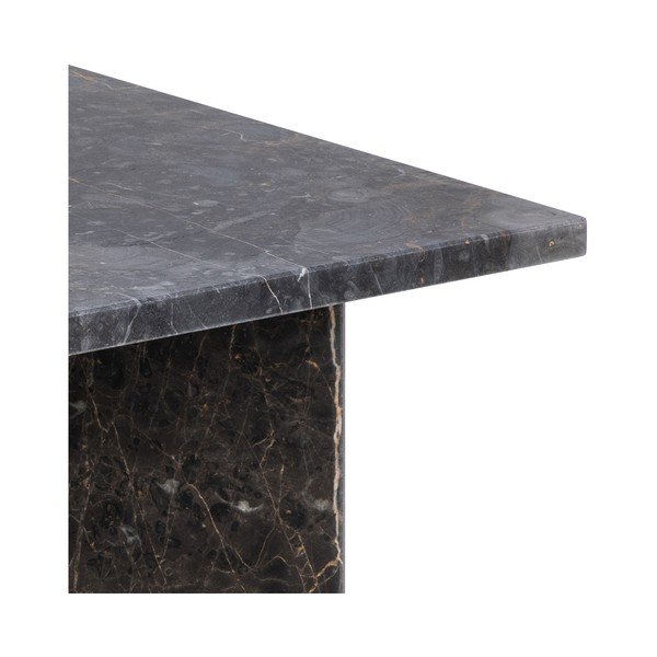 Tavolino in marmo nero 90x90 cm Vega - Actona-image-3