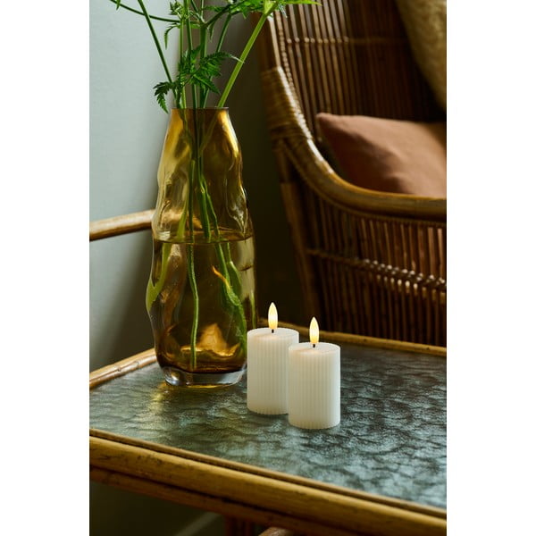 Decorazioni luminose bianche in set da 2 pezzi su USB Smilla - Sirius-image-1