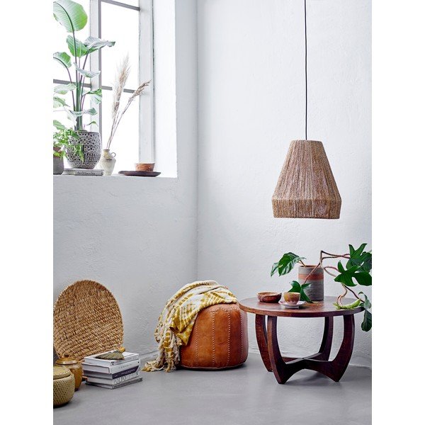 Vaso beige in gres fatto a mano Ines - Bloomingville-image-4