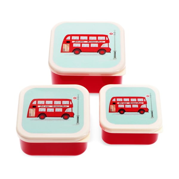 Scatola per bambini 3 pezzi Routemaster Bus - Rex London