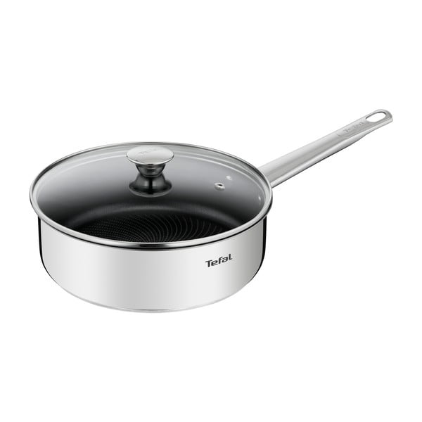 Padella in acciaio inox con coperchio ø 24 cm Cook Eat - Tefal