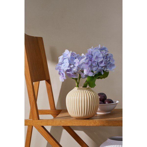 Vaso in ceramica beige Hammershøi - Kähler Design-image-1