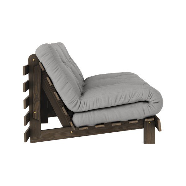 Divano letto grigio 160 cm Roots - Karup Design-image-4