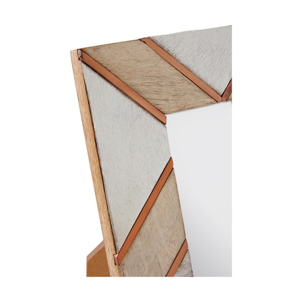 Cornice in legno bianco e beige 22x28 cm Bowerbird - Premier Housewares-image-3