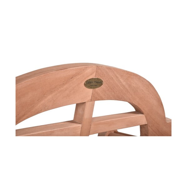 Panchina da giardino in legno di colore naturale Picadilli - Garden Pleasure-image-2