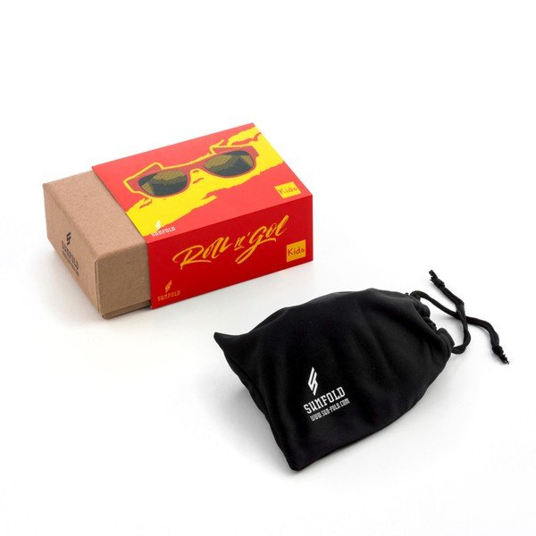 Occhiali da sole rossi Sunfold Kids Mondial Spagna - InnovaGoods-image-4