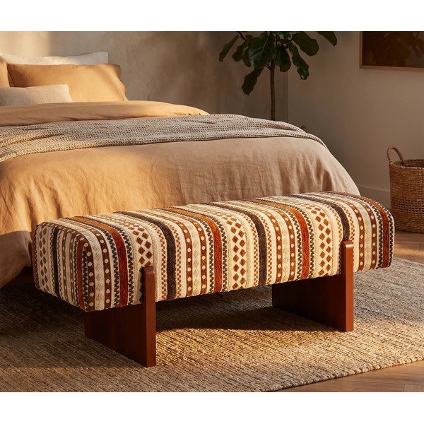 Panchina marrone/beige Ethnic  – Mauro Ferretti-image-1