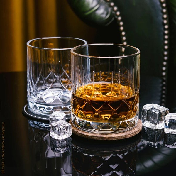 Set di bicchieri da whiskey 4 pz 340 ml Chicago – La Rochére-image-2