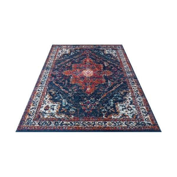 Tappeto blu e rosso , 120 x 170 cm Azrow - Nouristan-image-3