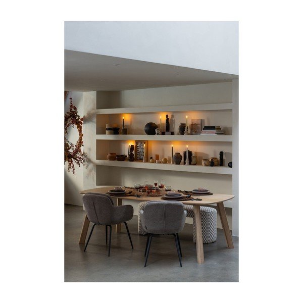 Tavolo da pranzo in rovere massiccio 100x220 cm Tablo – WOOOD-image-4