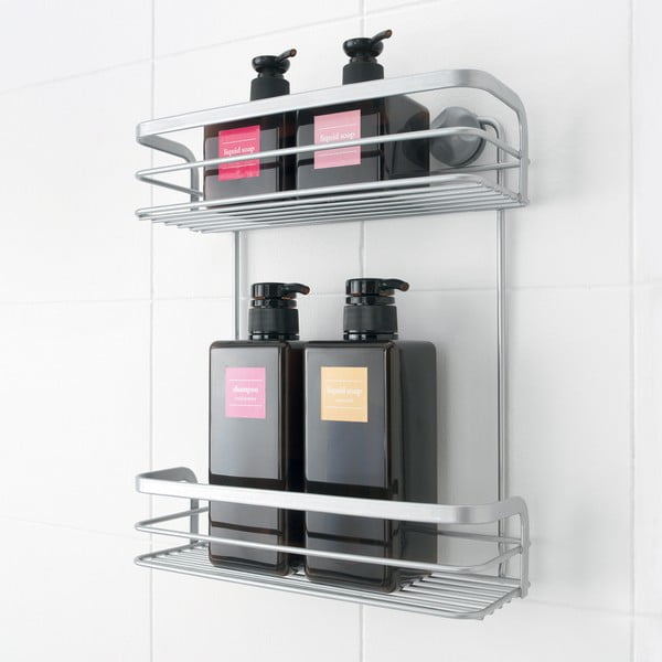 Supporto a parete a due livelli Viva, 26 x 30 cm Viva! - Metaltex-image-1