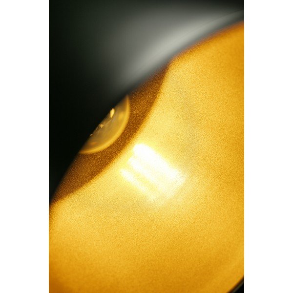 Lampadario nero con paralume in metallo ø 32 cm Goa - GTV-image-3