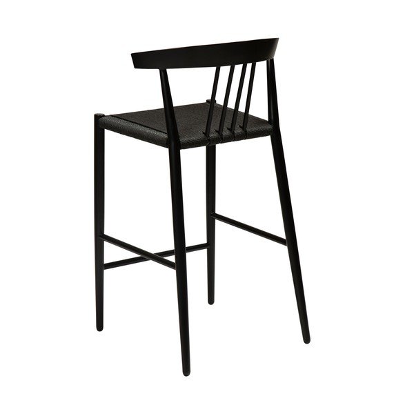 Sgabello da bar nero, altezza 91,5 cm Sava - DAN-FORM Denmark-image-4