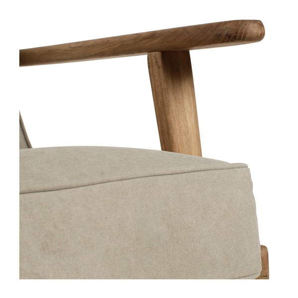 Poltrona grigia Laureli - Côté Table-image-2