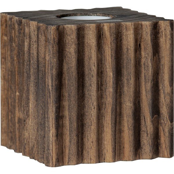 Piede di lampada marrone 10 cm Box - Star Trading