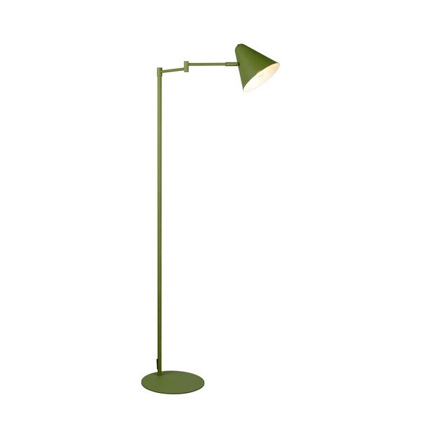 Lampada da terra verde con struttura flessibile (altezza totale 126,5 cm) Cosima – Trio-image-4