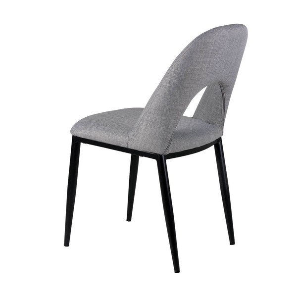 Set di 2 sedie da pranzo grigio chiaro Anika - sømcasa-image-4