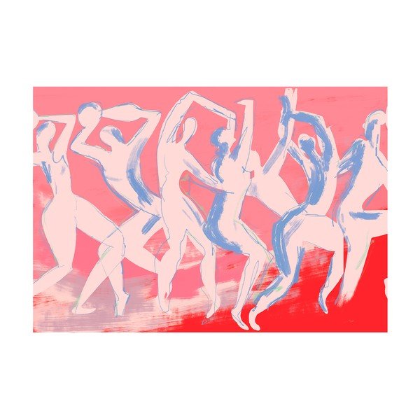 Poster 40x30 cm Dancing – By Garmi – The Poster Club