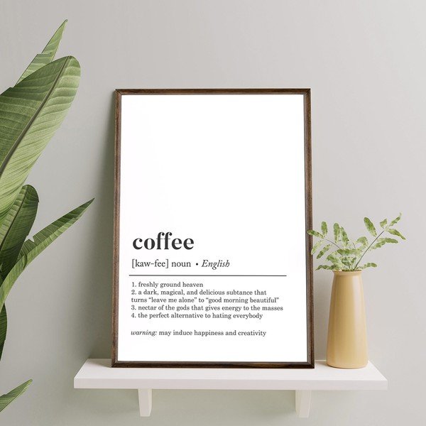 Dipinto 50x70 cm Coffee – Wallity-image-2