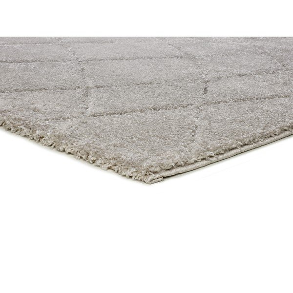 Tappeto in grigio chiaro 60x120 cm Molier – Universal-image-3