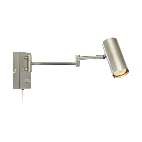 Lampada da parete in metallo grigio Torino - Markslöjd