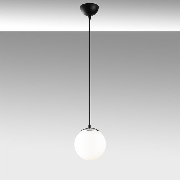 Apparecchio a sospensione in metallo nero Opviq luci Moses - Opviq lights-image-3