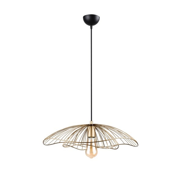 Lampada a sospensione di colore oro, altezza 111 cm Root - Squid Lighting-image-3