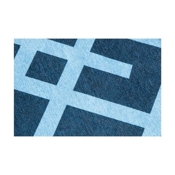 Vysoce odolný kuchyňský koberec Webtappeti Labyrinth Blue, 130 x 190 cm-image-3