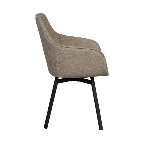 Set di sedie da pranzo beige in imbottito 2 pz Alison – Rowico-image-3