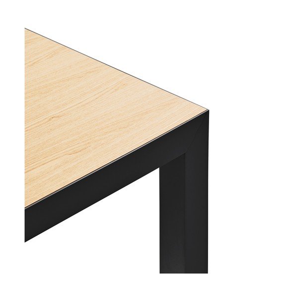 Tavolo da pranzo con piano in rovere massiccio 75x180 cm Alma – Teulat-image-4