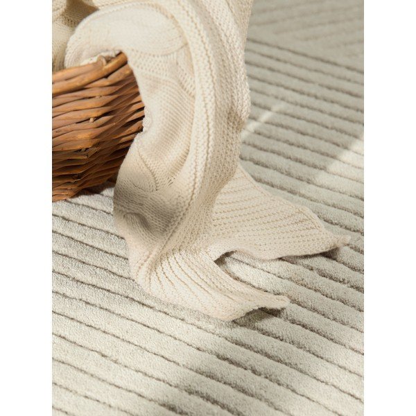Tappeto rotondo color crema in lana ø 160 cm Kensington Victoria – Ted Baker-image-3