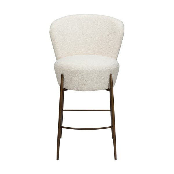 Sgabello da bar grigio chiaro (altezza della seduta 68 cm) Orbit – DAN-FORM Denmark-image-3
