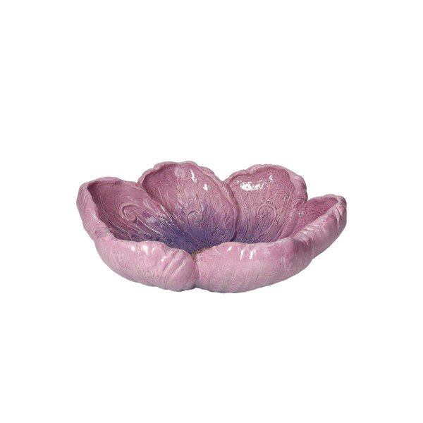 Vassoio decorativo in poliresina ø 26 cm Flora – Brandani-image-2