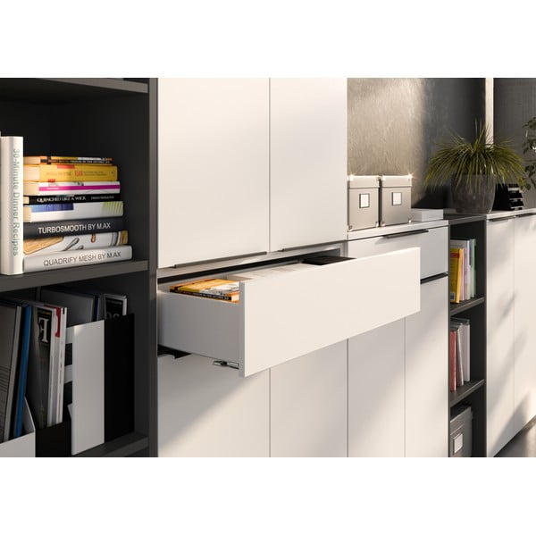 Armadio bianco 81x197 cm Mailand - Germania-image-1