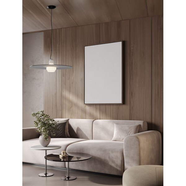 Lampadario nero opaco in acciaio ø 60 cm Lora – Nova Luce-image-1