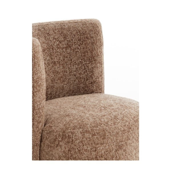 Poltrona marrone scuro Kamova - Light & Living-image-4