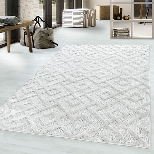 Tappeto crema 80x150 cm Pisa - Ayyildiz Carpets-image-1