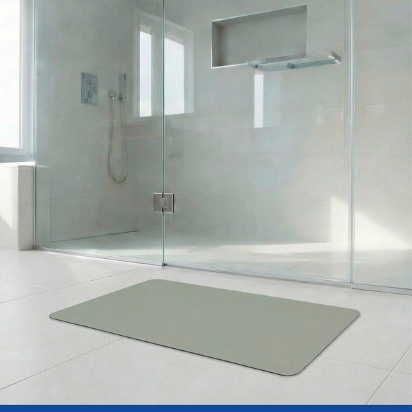 Tappetino per il bagno verde in tessuto 40x60 cm Green – Wenko-image-2