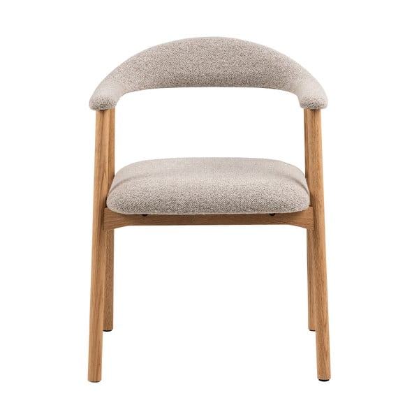 Sedia da pranzo beige/di colore naturale Addi – Actona-image-4