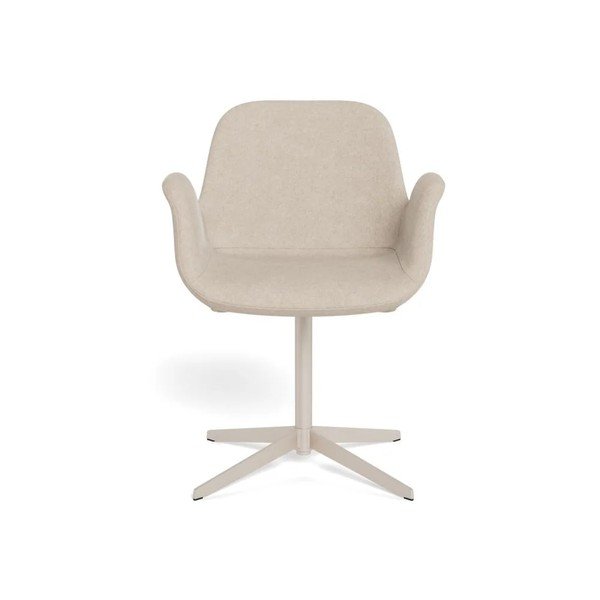 Sedia da ufficio beige imbottito Beth – Actona-image-3