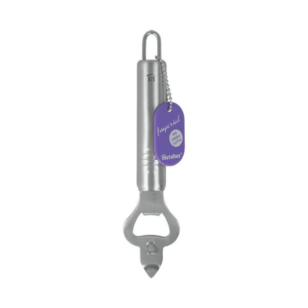 Apribottiglie e apriscatole, acciaio inossidabile Bottiglia, lunghezza 19 cm - Metaltex-image-1