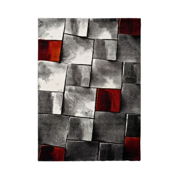 Tappeto Amy Rojo, 140 x 200 cm - Universal