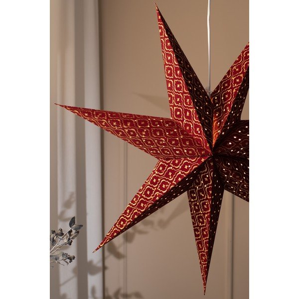 Decorazione luminosa natalizia rossa da appendere Baroque - Markslöjd-image-2